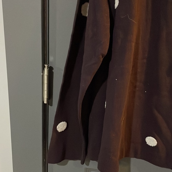 Loft mock turtleneck with white polka dots - Picture 2 of 5